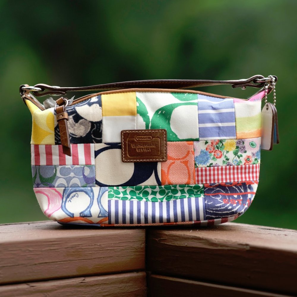 Details about  Coach Hampton Patchwork
